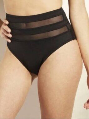 Shade & Shore Black Swim Bikini Bottoms